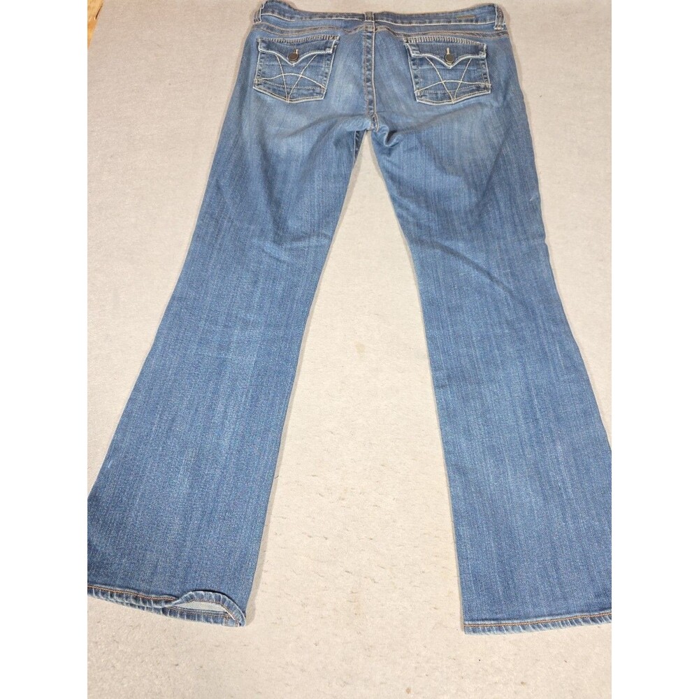 Kut From The Kloth Womens Natalie High Rise Bootcut Jeans Size 12 Medium Wash - Picture 7 of 12